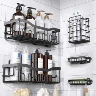 Rustproof Stainless Steel Bath Organizers